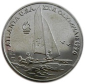 10 Lei Sailboat, Romania, 1996 reverse image