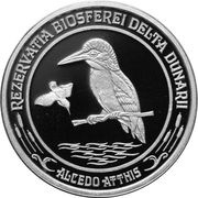 50 Lei Kingfisher, Romania, 2003 reverse image