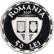 50 Lei Bran Castle - Pattern obverse image