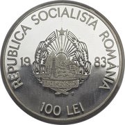 100 Lei First Independent State obverse image