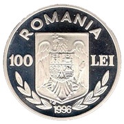 100 Lei Four Olympic Scenes obverse image