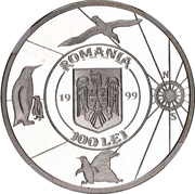 100 Lei Antarctic Expedition obverse image