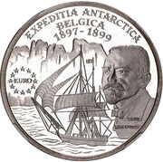 100 Lei Antarctic Expedition, Romania, 1999 reverse image