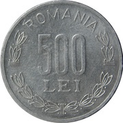 500 Lei, Romania, 1998-2006 reverse image
