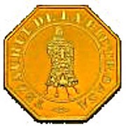 500 Lei History of Gold - Treasure of Pietroasa - big gold clip reverse image