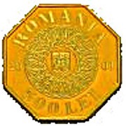 500 Lei History of Gold - Treasure of Pietroasa - two medium gold clips obverse image