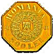 500 Lei History of Gold - Treasure of Pietroasa - twelve-sided gold bowl obverse image