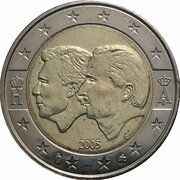 2 Euros - Albert II Belgium-Luxembourg Economic Union obverse image