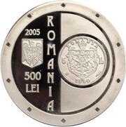 500 Lei National Bank of Romania obverse image