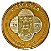 1000 Lei Visit of His Holiness Pope John Paul II obverse image