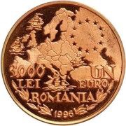 3000 Lei Pattern obverse image
