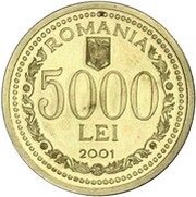 5000 Lei Pattern obverse image