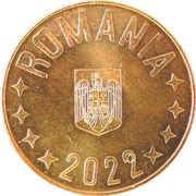 5 Bani Eagle with crown obverse image