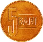 5 Bani Eagle with crown reverse image