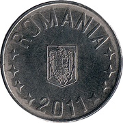 10 Bani Eagle without crown obverse image