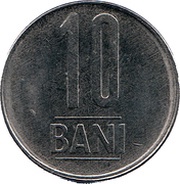 10 Bani Eagle without crown reverse image