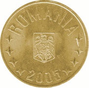 50 Bani Eagle without crown obverse image