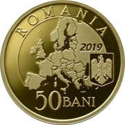 50 Bani Presidency of the Council of the European Union obverse image