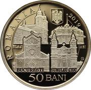 50 Bani Pope Francis obverse image