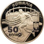 50 Bani 2020 European Football Championship obverse image