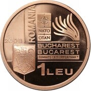 1 Leu NATO Summit obverse image