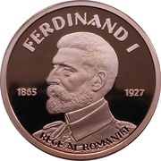 1 Leu King Ferdinand I, Romania, 2015 reverse image