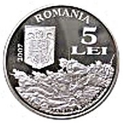 5 Lei Independence of Romania obverse image