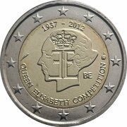 2 Euros - Albert II Queen Elisabeth Music Competition obverse image