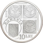 10 Lei Bull's Head obverse image