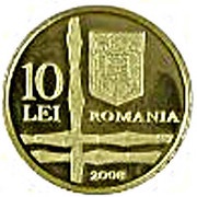 10 Lei The History of Gold - Hinova hoard obverse image