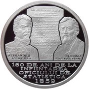 10 Lei Bureau of Statistics, Romania, 2009 reverse image