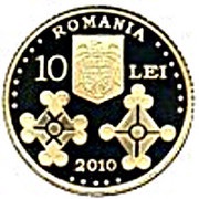 10 Lei The Gepids’ hoard unearthed at Someşeni, Cluj obverse image