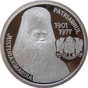 10 Lei Justinian Marina, Romania, 2010 reverse image