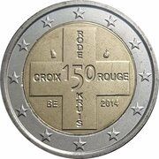 2 Euros - Philippe Belgian Red Cross obverse image