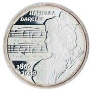 10 Lei Hariclea Darclée, Romania, 2010 reverse image