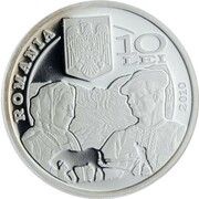10 Lei Liviu Rebreanu obverse image