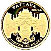 10 Lei History of Gold - The buckle discovered at Curtea de Argeş reverse image