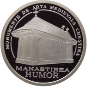 10 Lei Humor Monastery, Romania, 2011 reverse image