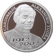 10 Lei Cardinal Alexandru Todea, Romania, 2012 reverse image