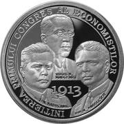 10 Lei The congress of economists, Romania, 2013 reverse image