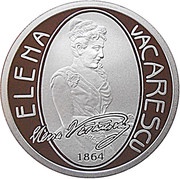 10 Lei Elena Vacarescu, Romania, 2014 reverse image