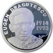 10 Lei Eugen Drăguțescu, Romania, 2014 reverse image