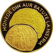 10 Lei Gold Coins Minted at Histria reverse image