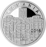 10 Lei Romanian Intelligence Service obverse image