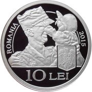 10 Lei WWII obverse image