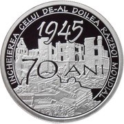 10 Lei WWII, Romania, 2015 reverse image