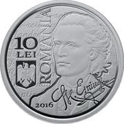 10 Lei Mihai Eminescu obverse image