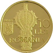 10 Lei The Mace of King Ferdinand I obverse image