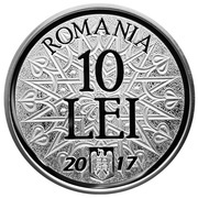 10 Lei Curtea de Argeș Monastery obverse image
