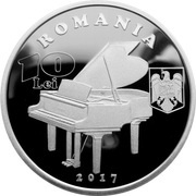 10 Lei Dinu Lipatti obverse image